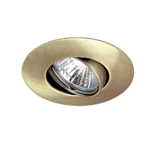 CARCASA BRONCE DIRIGIBLE PARA DICROICO