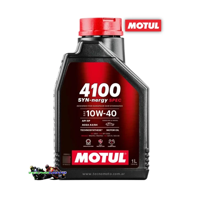 ACEITE MOTUL AUTO 4100 PROTECT 10W40 1LT -18926