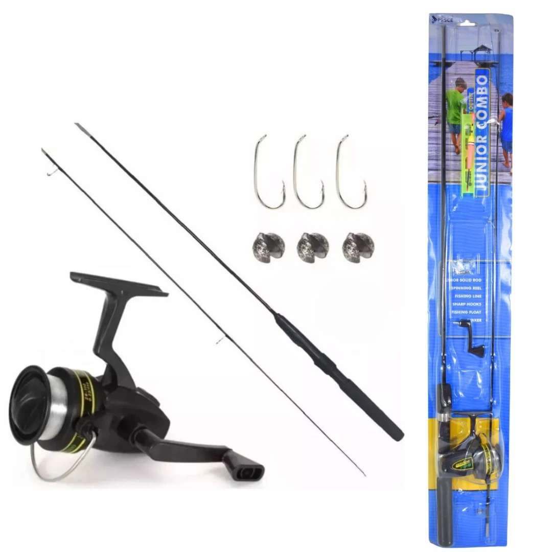 Set de Pesca con Caña y Reel 1.60mts