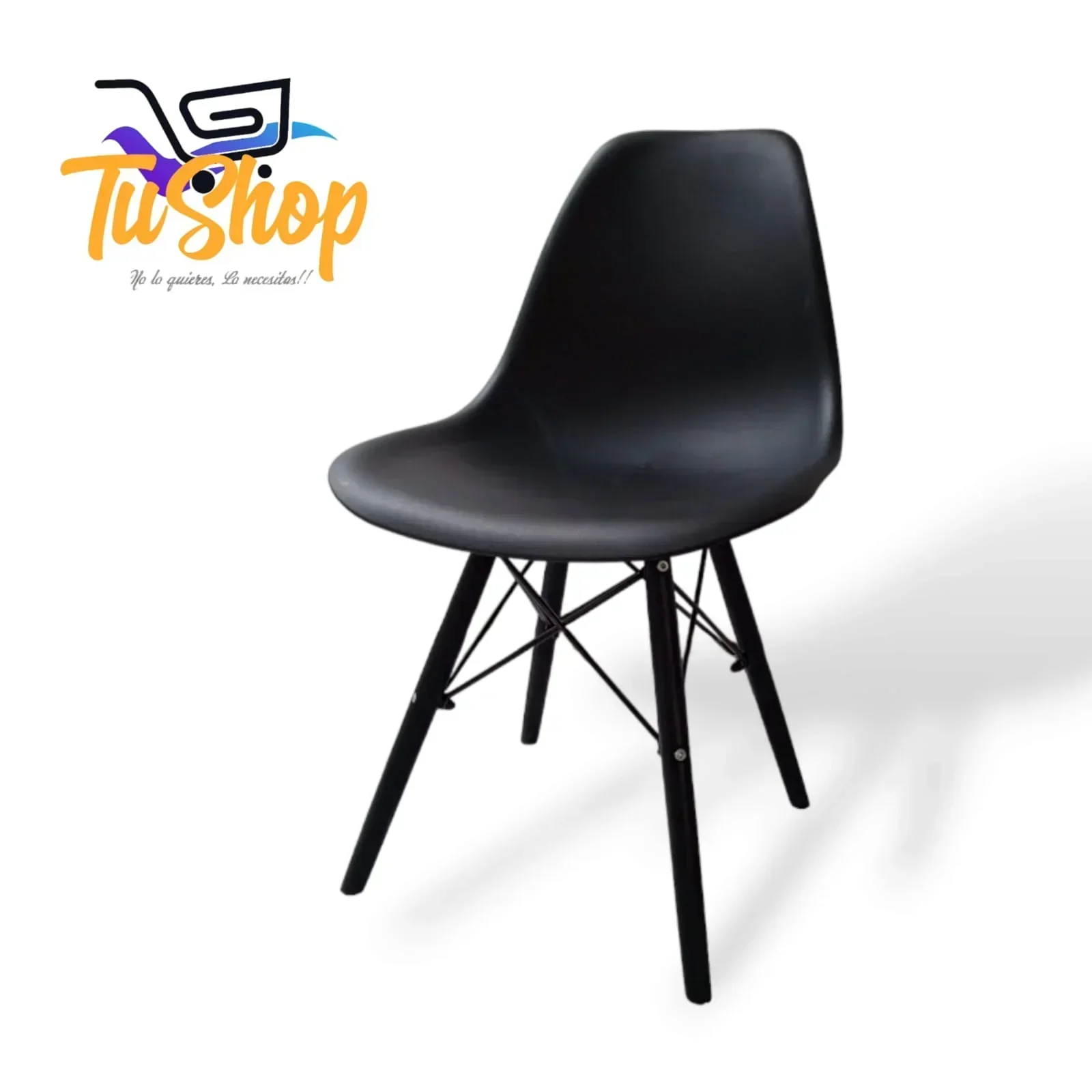 Silla Edición Limitada Eames Black 