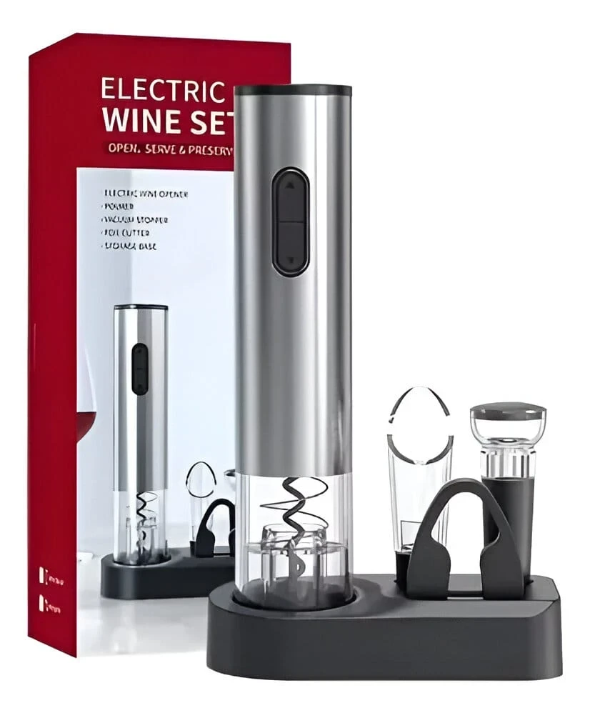 SACACORCHOS ELÉCTRICO 5 EN 1 