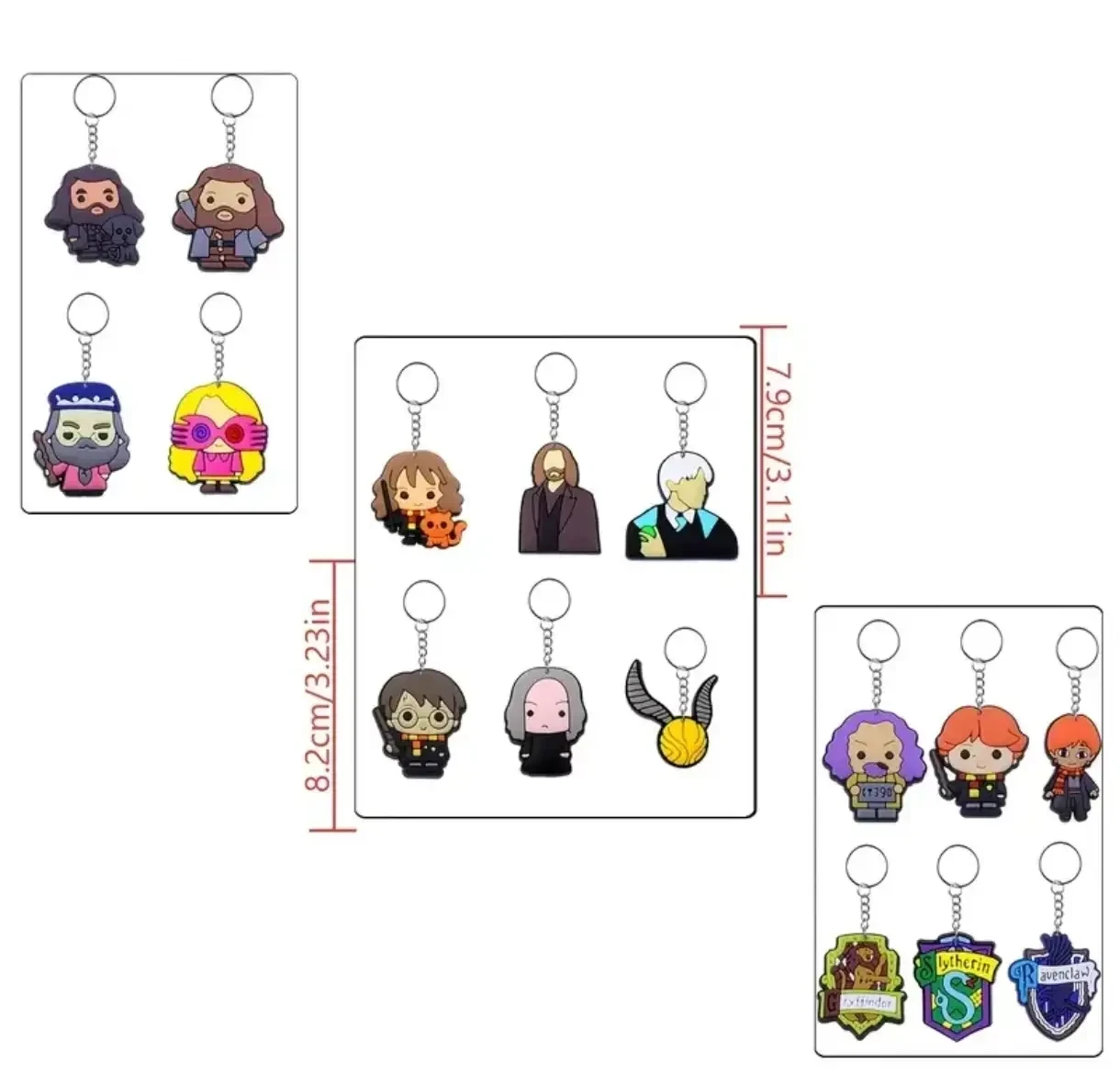 Llavero Harry Potter Pvc 2