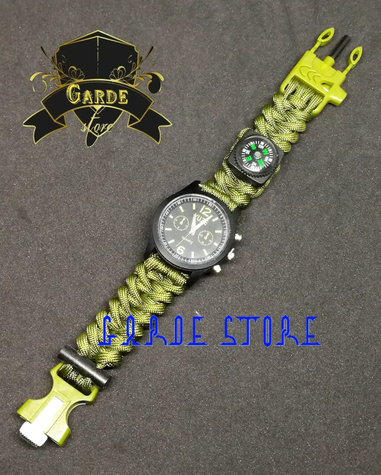 Reloj paracord supervivencia  4