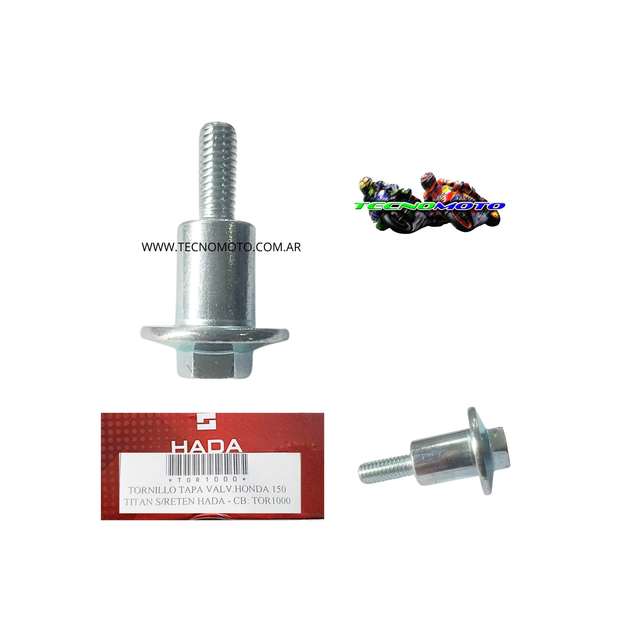 TORNILLO TAPA VALV.HONDA 150 TITAN S/RETEN -49020