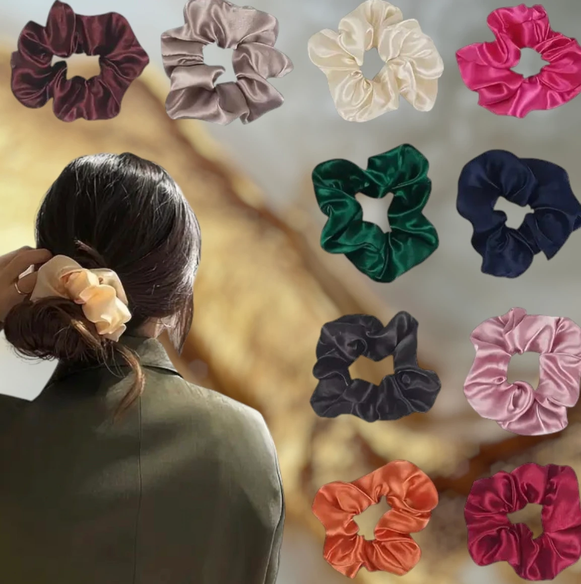 Moñas en Satin