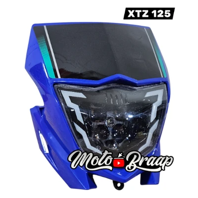 PL Xtz 125 Combo Farola led y careta Azul GW 77257-827393