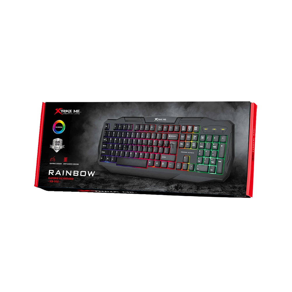 Teclado gaming Xtrike Me modelo KB-302,