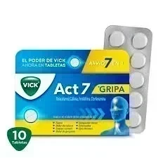 Vick Act 7. 10 Tabletas