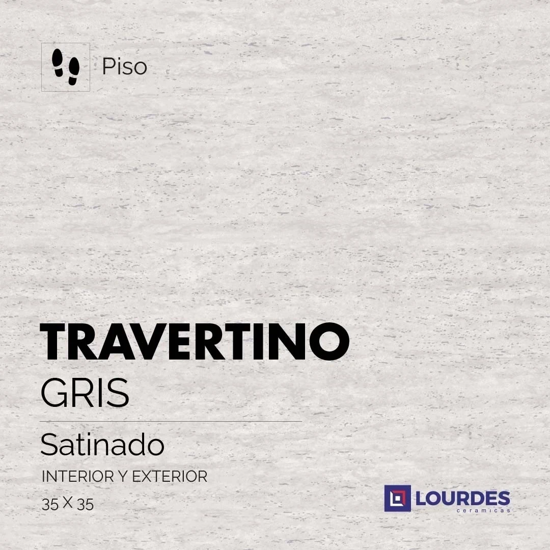 Travertino gris $ 7900 mt2