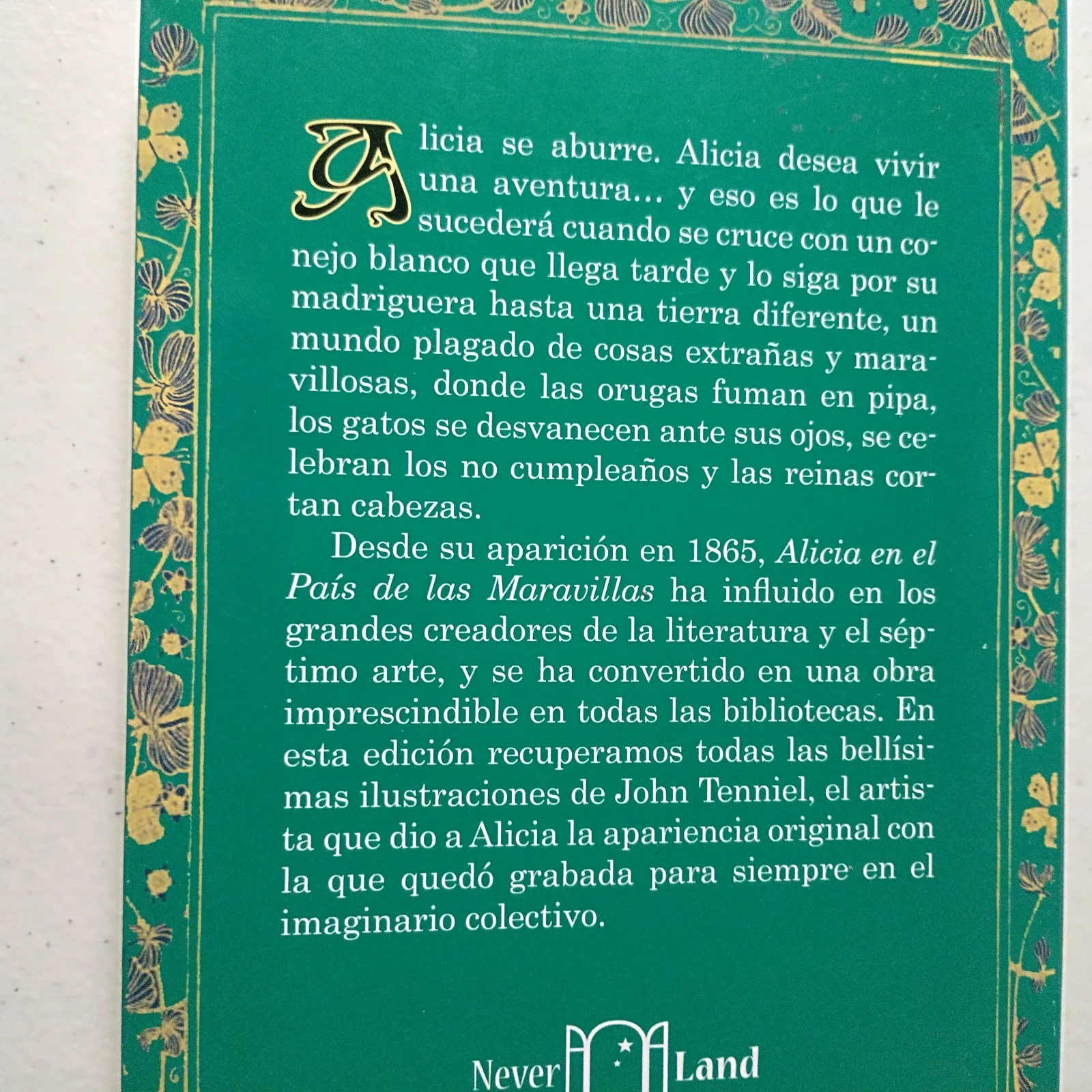 Alicia en el pais de las maravillas, Lewis Carroll, nuevo  2