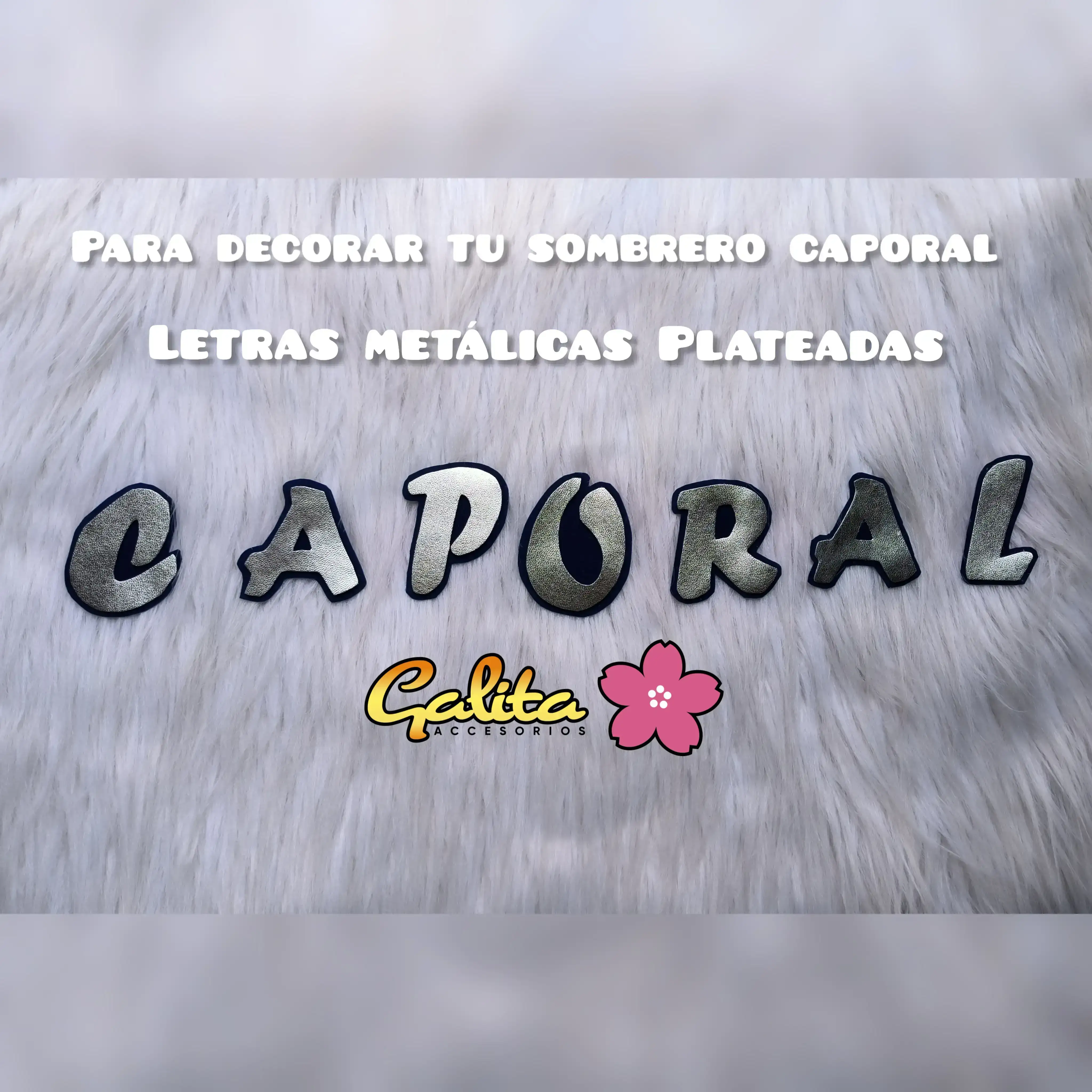 Letras Metálicas Plateadas 