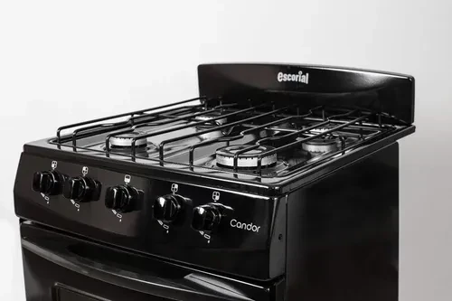 COCINA ESCORIAL CANDOR NEGRA GAS NATURAL 4