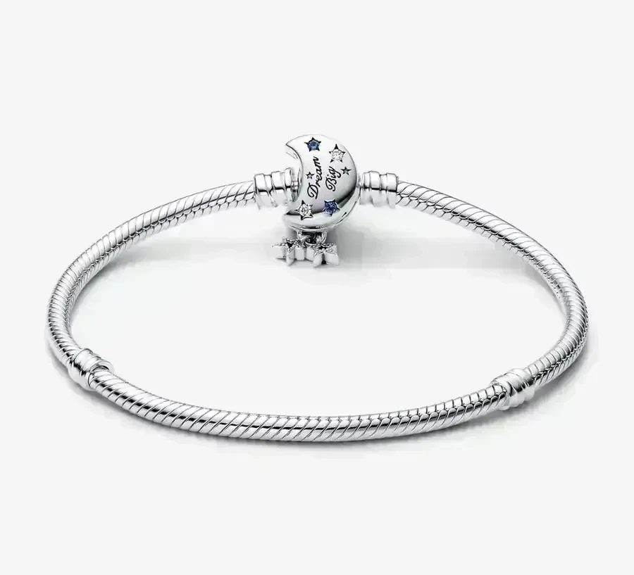 Pulsera Cierre Luna Brillante  2