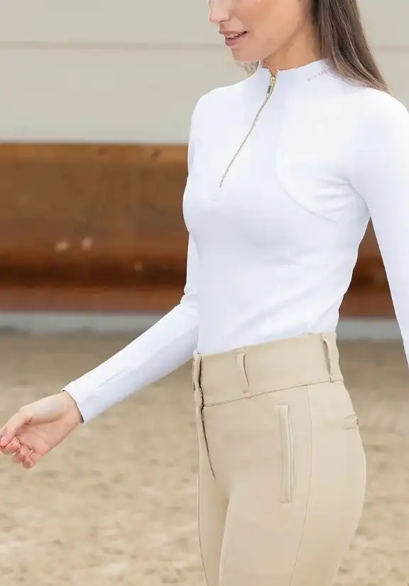 POLO MANGA LARGA MUJER 🏇