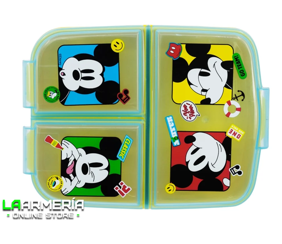 Sandwichera múltiple Mickey Mouse fun-tastic 3