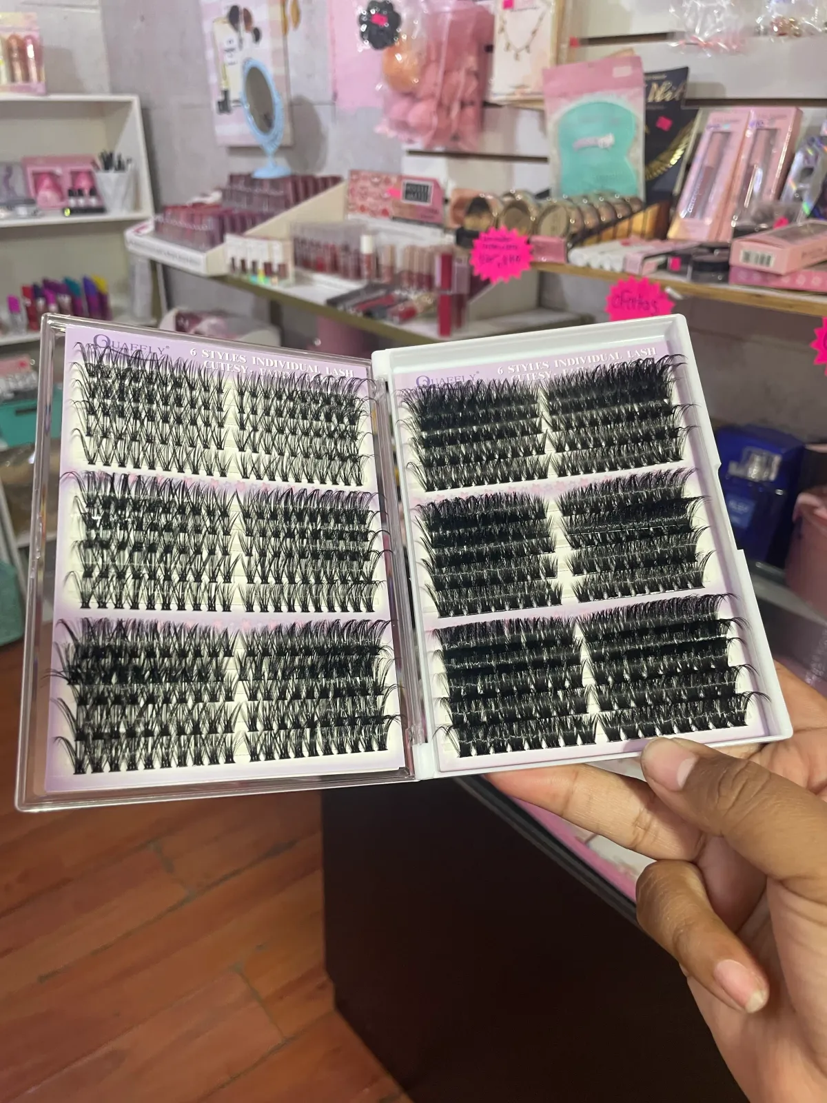 Pestañas 1x1 quaffly 