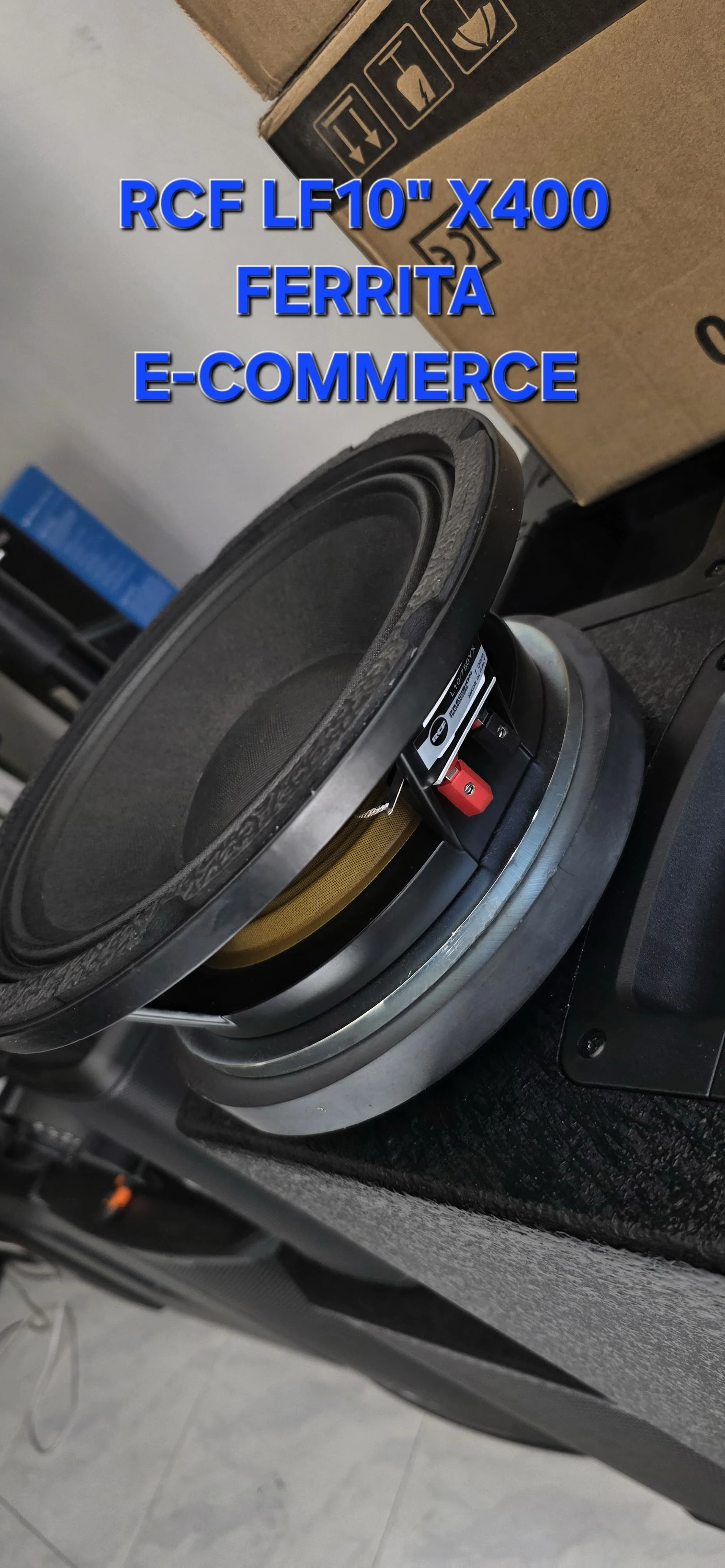 RCF LF10" X400 FERRITA PRECIO: 1250BS 4