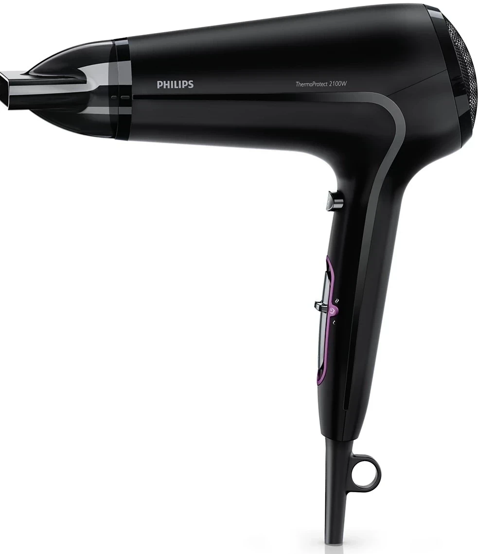 SECADOR DE PELO PHILIPS THERMO PROTECT NEGRO 220 2