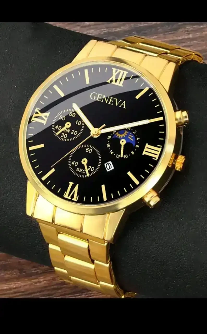 Reloj GENEVA/ Sistema de fecha funcional 