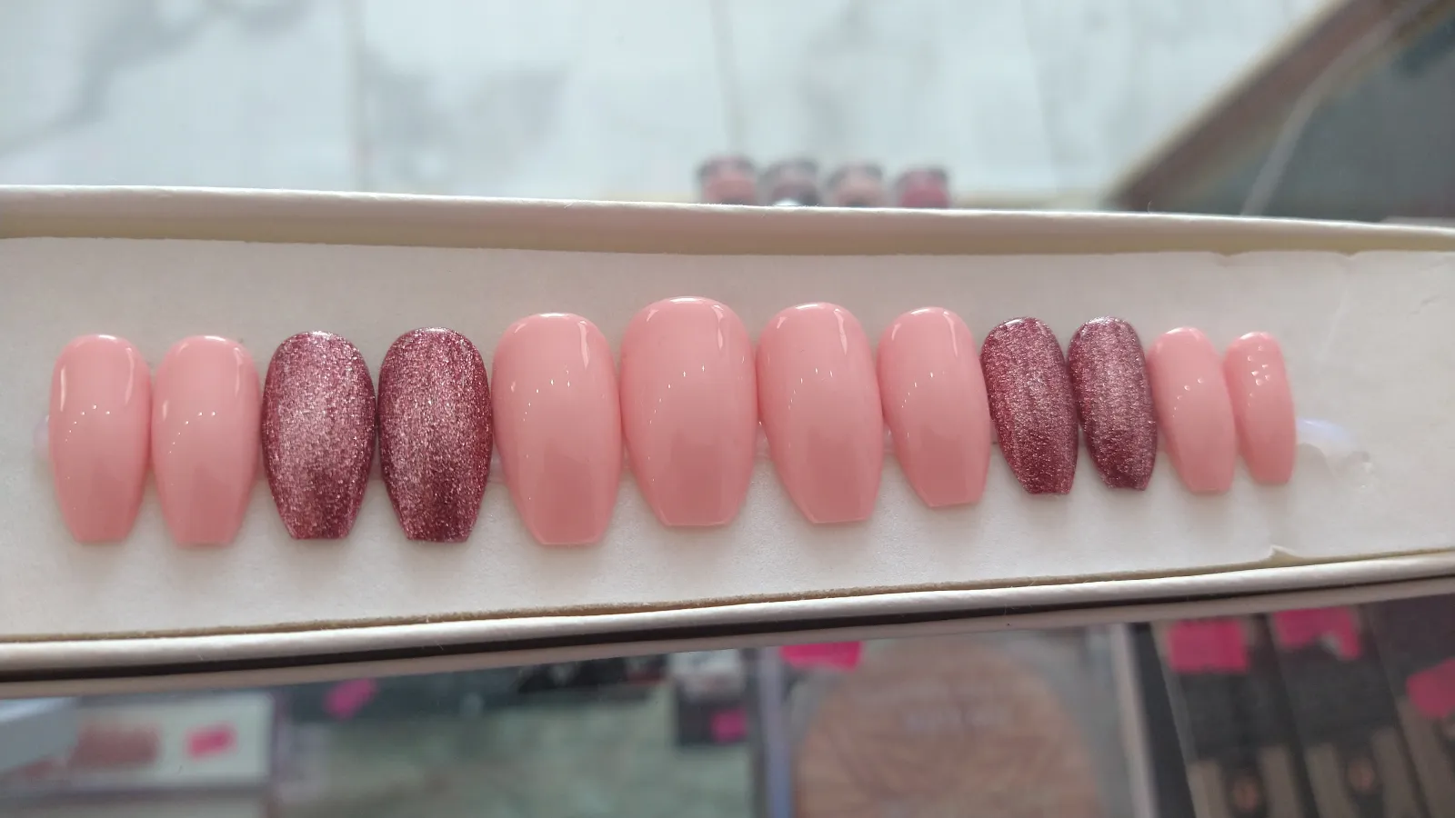 Uñas rosas 3