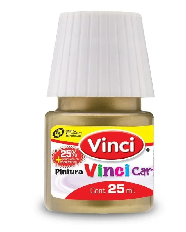 Vinci pintura oro frasco 25 ml