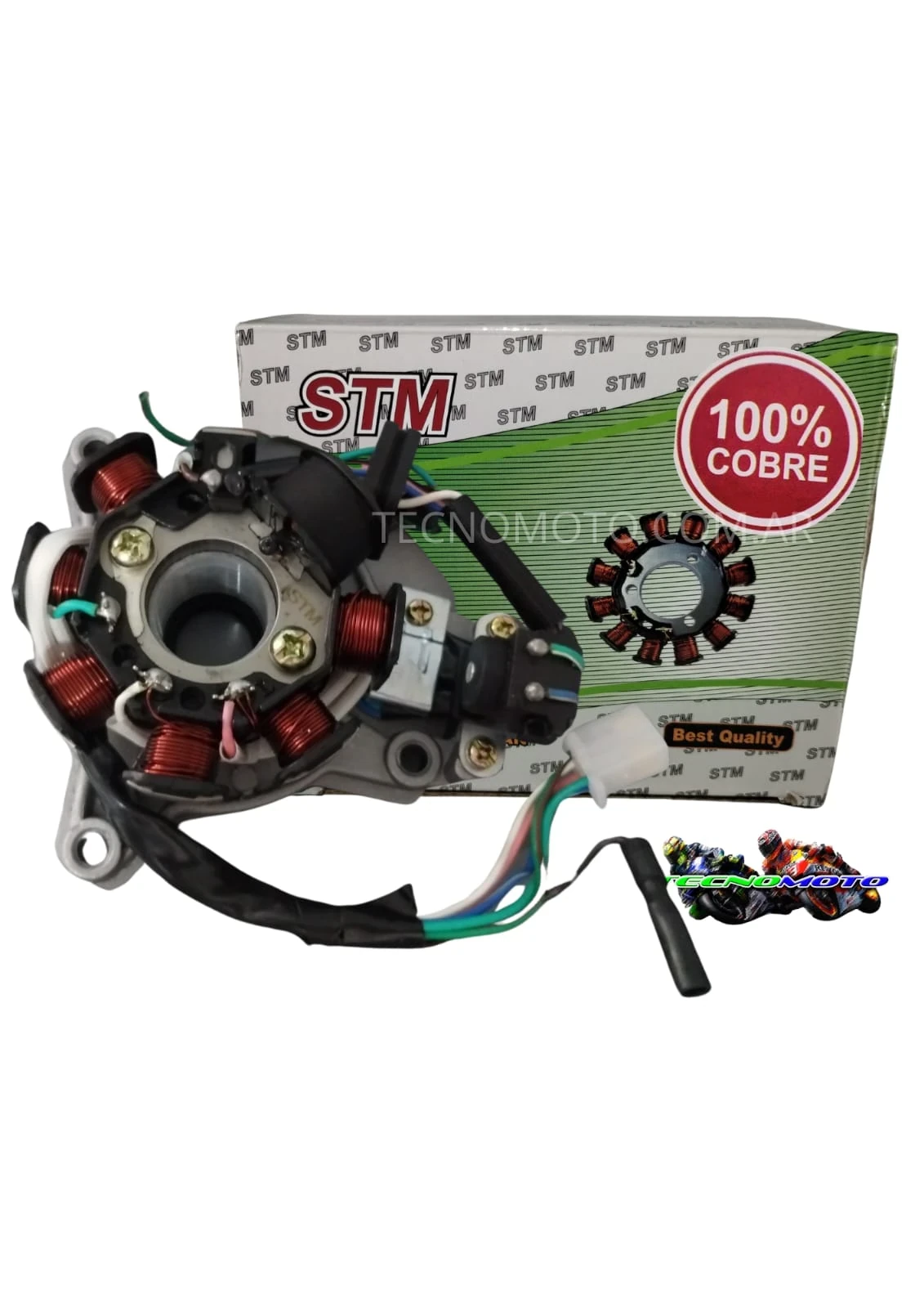 ESTATOR HONDA 125 TODAY -C/PLAQUETA  -47302
