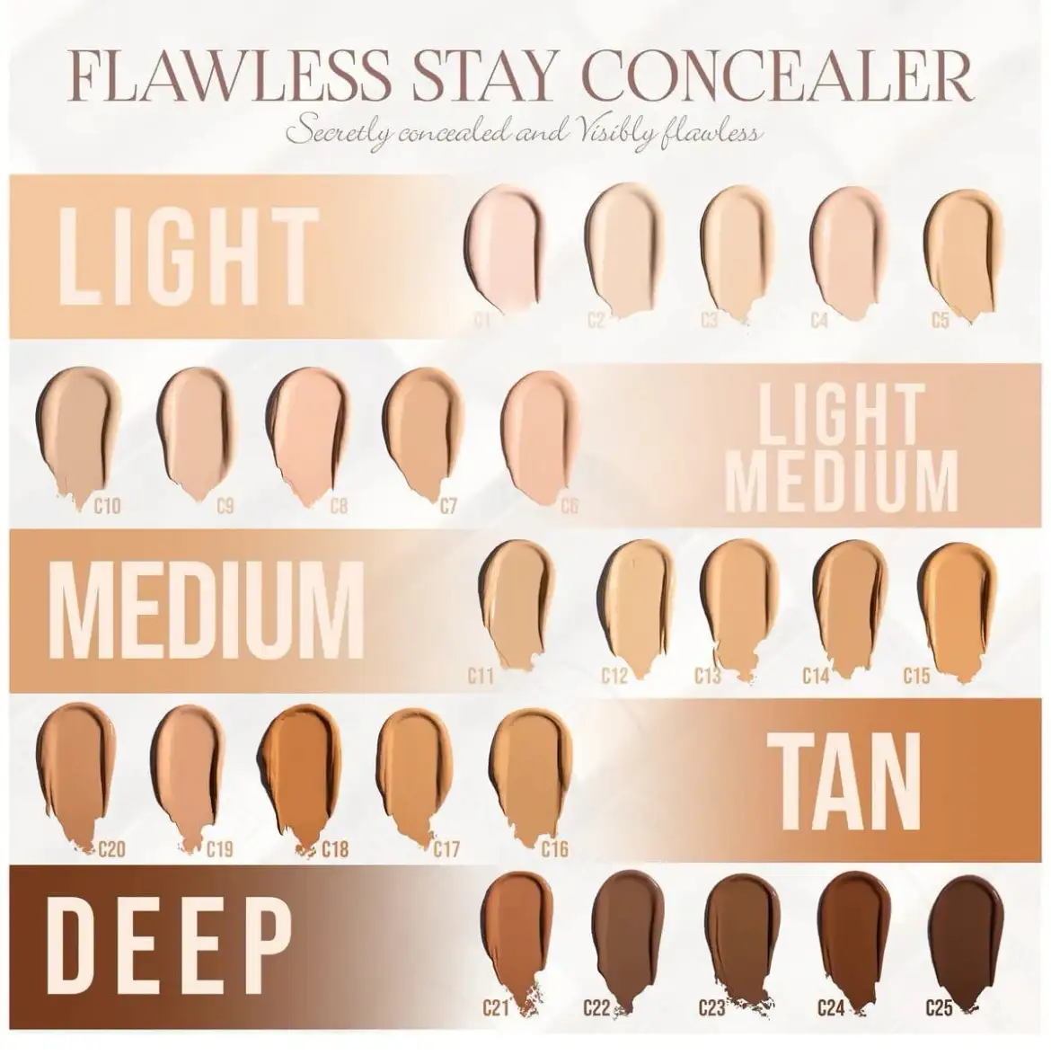 Corrector flawless stay beauty creations  2