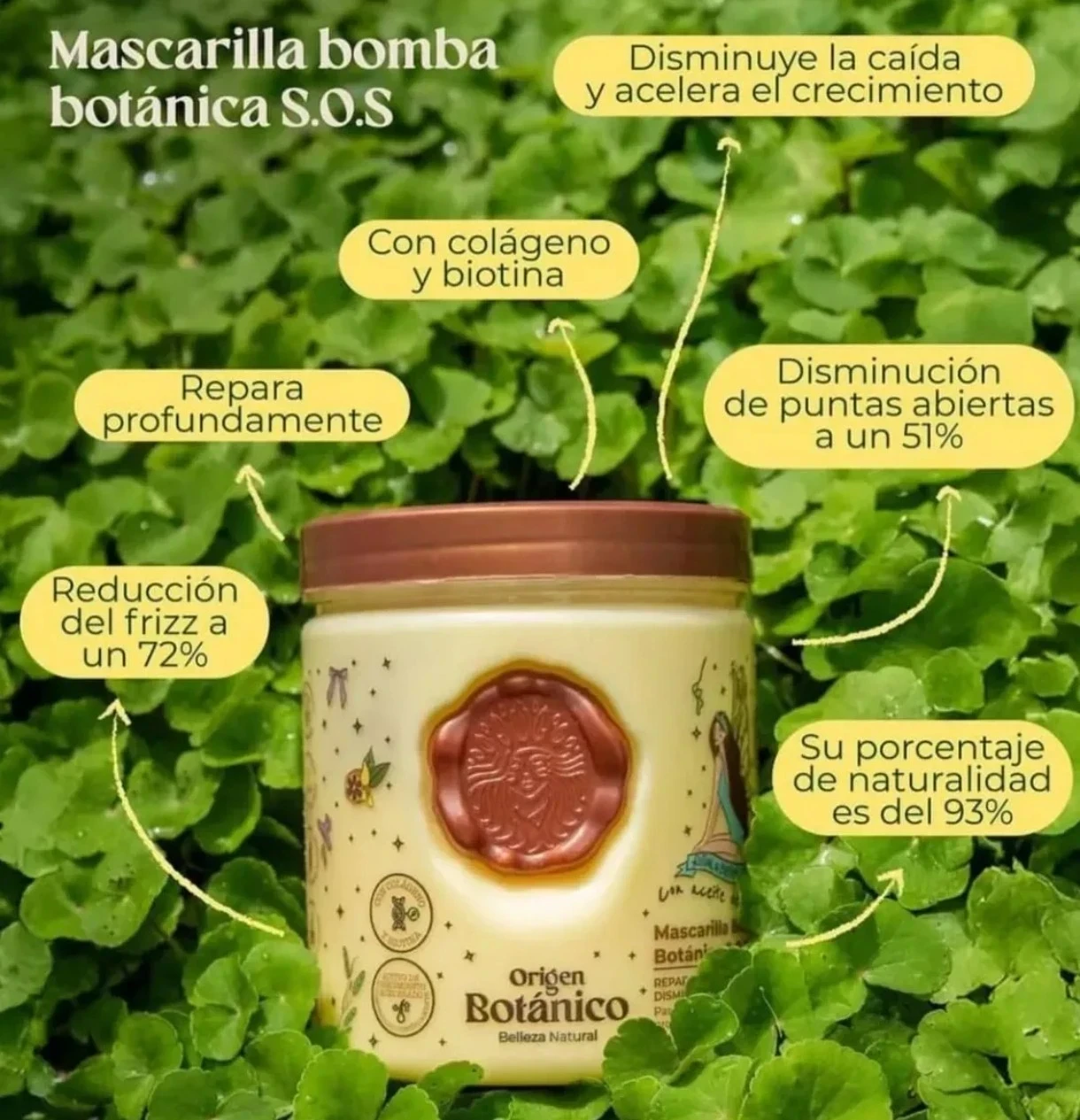 💣Mascarilla Bomba Botánica S.O.S. – Origen Botánico 💣