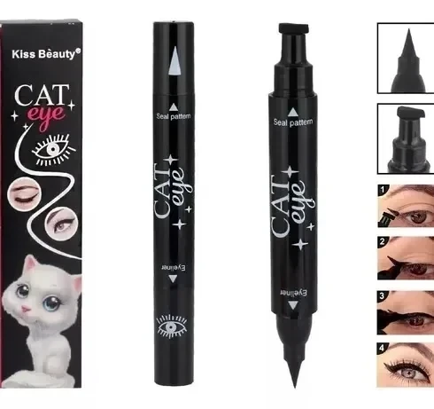 Delineador 2 en 1 cat eye 🤗💖✨💕 2