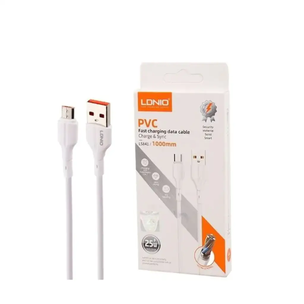Cable v8 LDNIO carga rapido