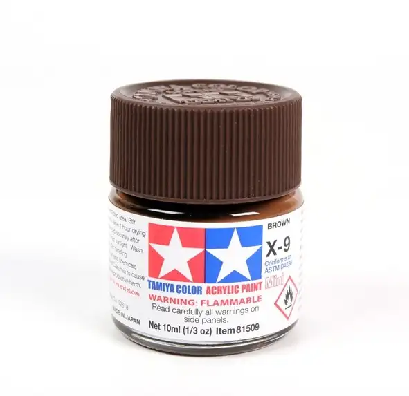 ACRYLIC MINI X-9 BROWN GLOSS