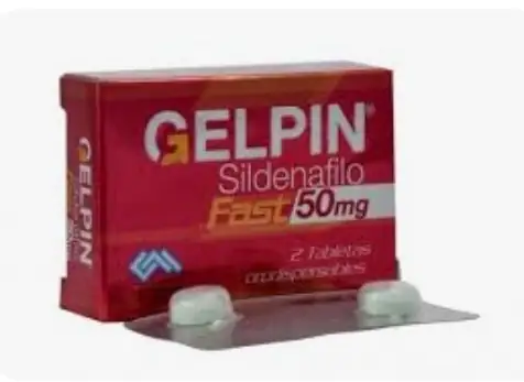 Gelpin fast masticable sildenafilo 50 mg