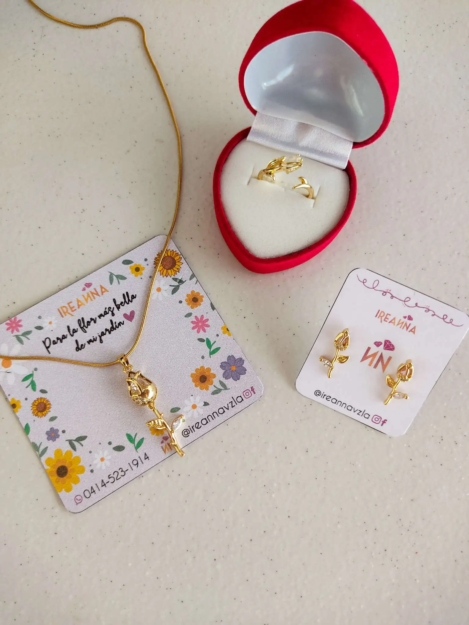 Juego completo de tulipán💍🌷