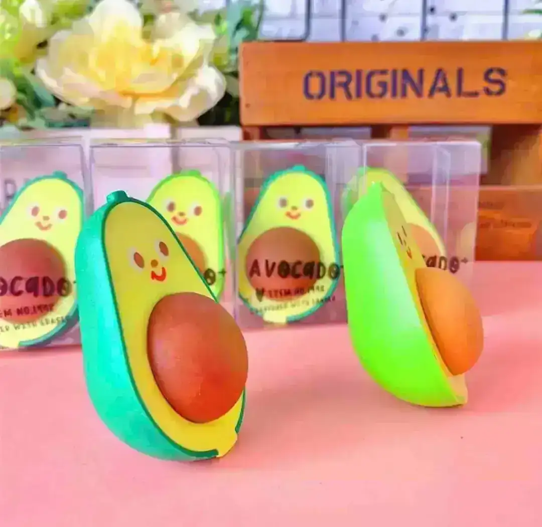 Sacapunta con Borrador Aguacate 3