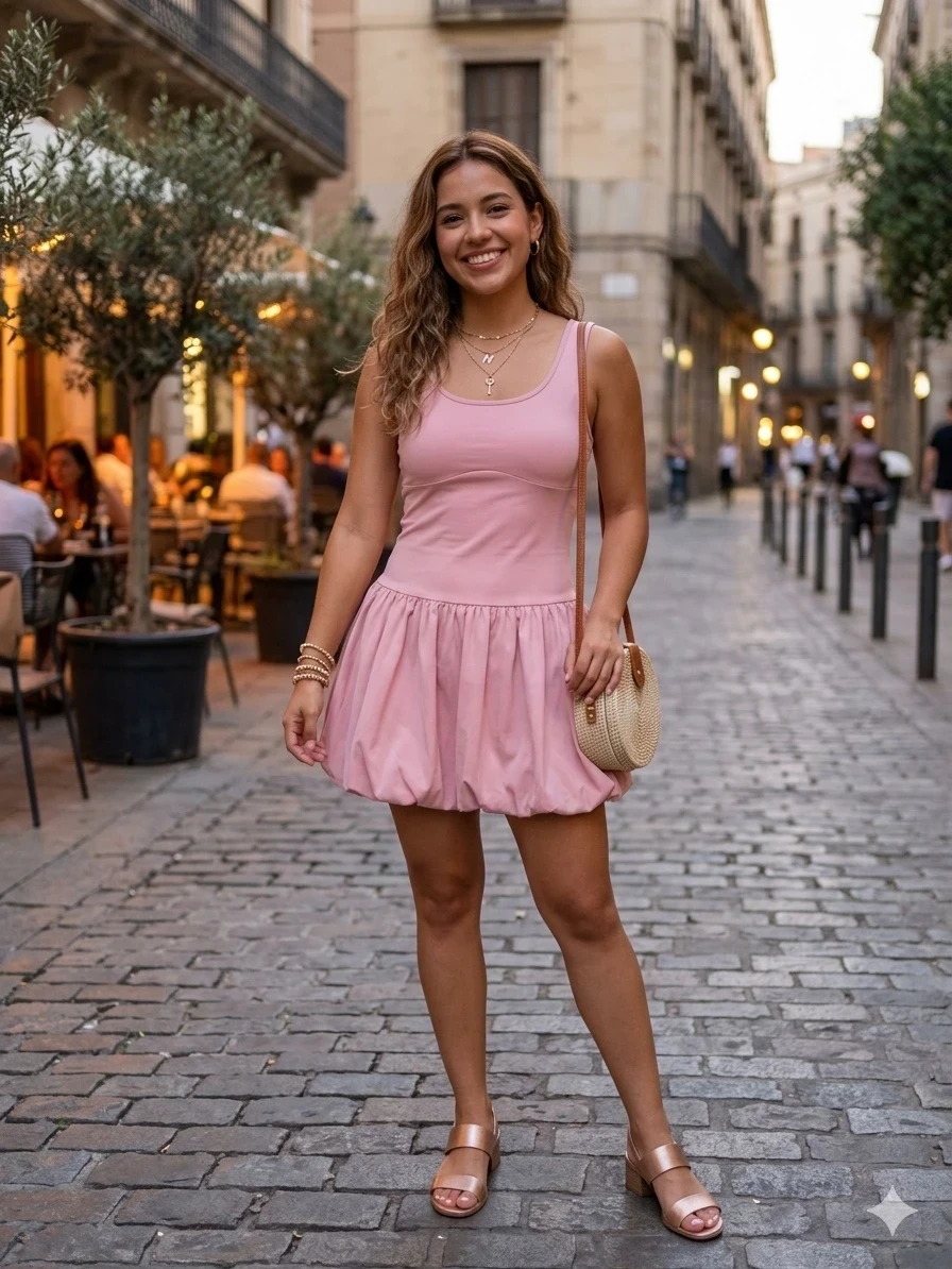 Vestido tipo Globo 3