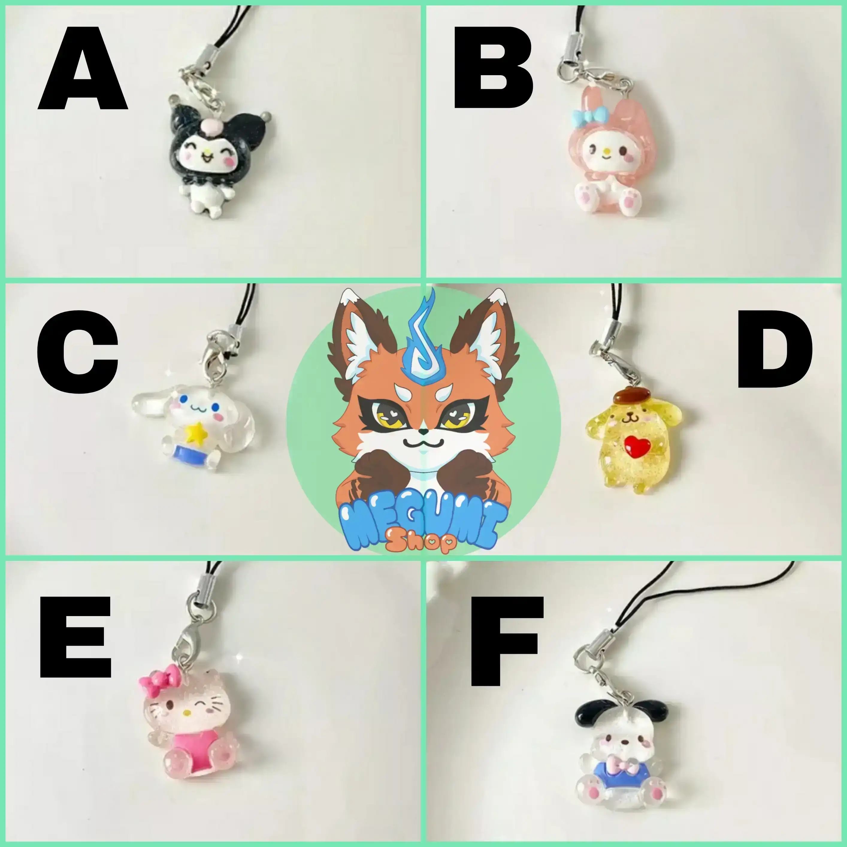 Colgante Sanrio Para Celular 2