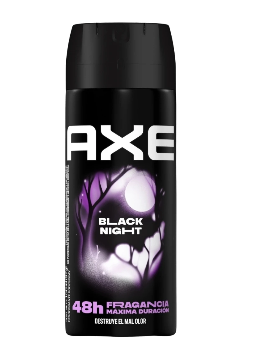 desodorantes axe black night