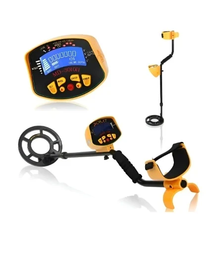 Detector Metales Md-3010ii Alta Sensibilidad Y Rendimiento Amarillo