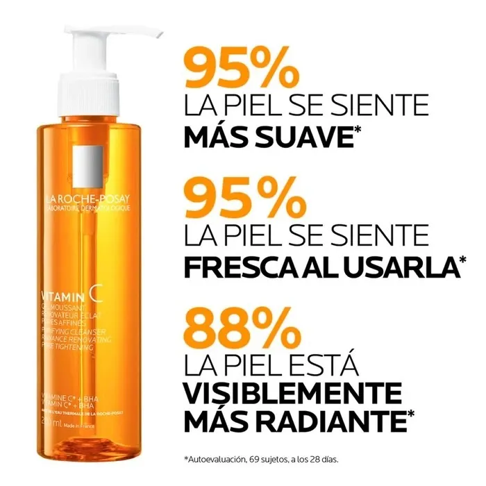 Gel Limpiador Vitamin C La Roche Posay 200ml 2