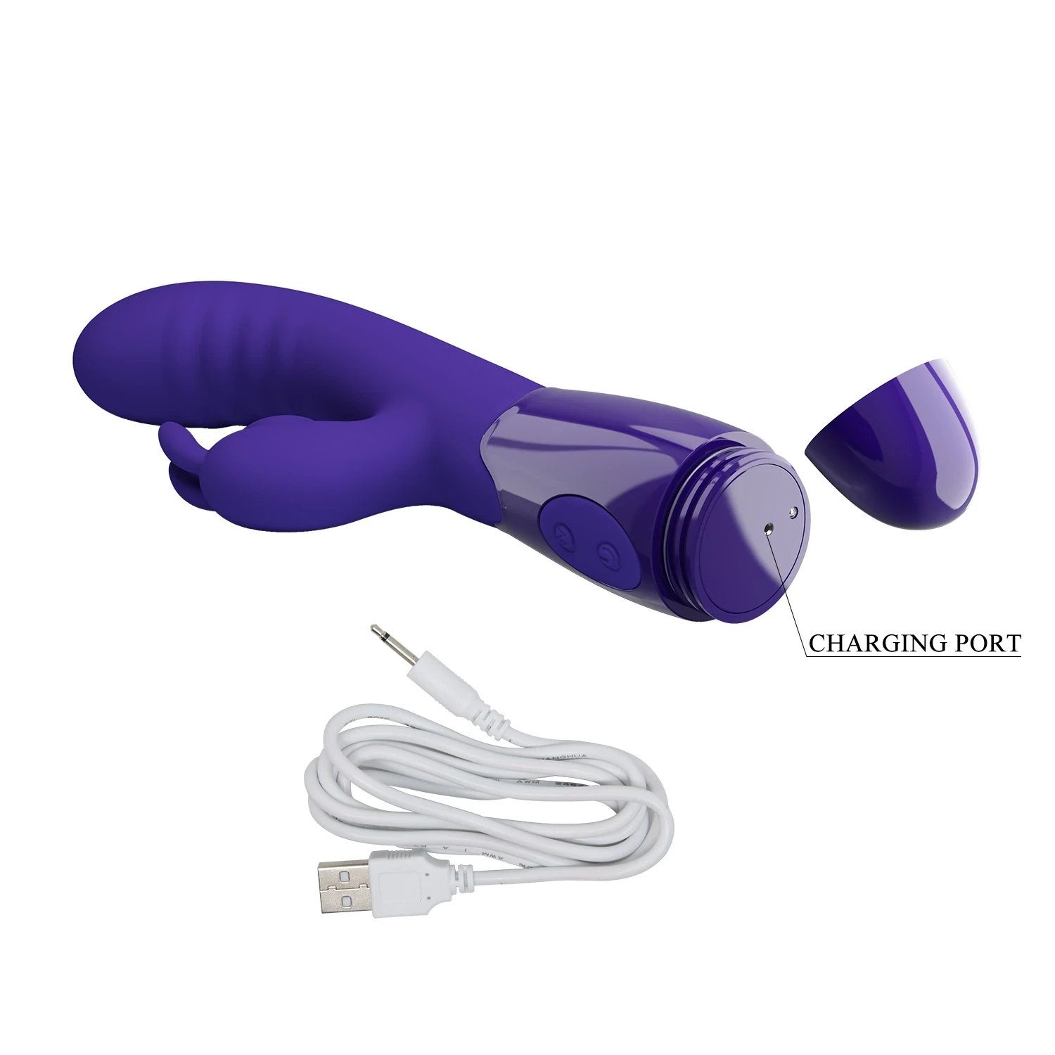 Vibrador con estimulador de clitoris, con 30 funciones 4