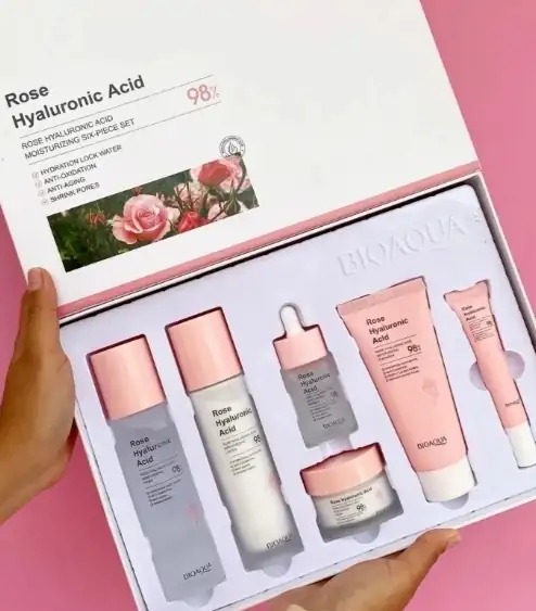 Kit Rosas y Ácido Hialurónico. Bioaqua 2