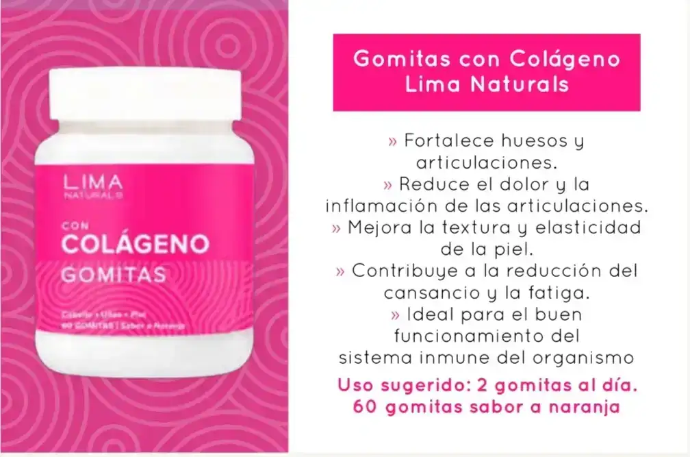 Gomitas con Biotina 60 unidades (sabor a fresa) LN