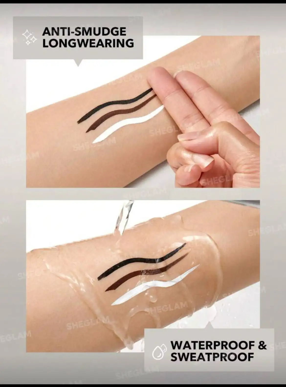 Delineador en gel sheglam  3