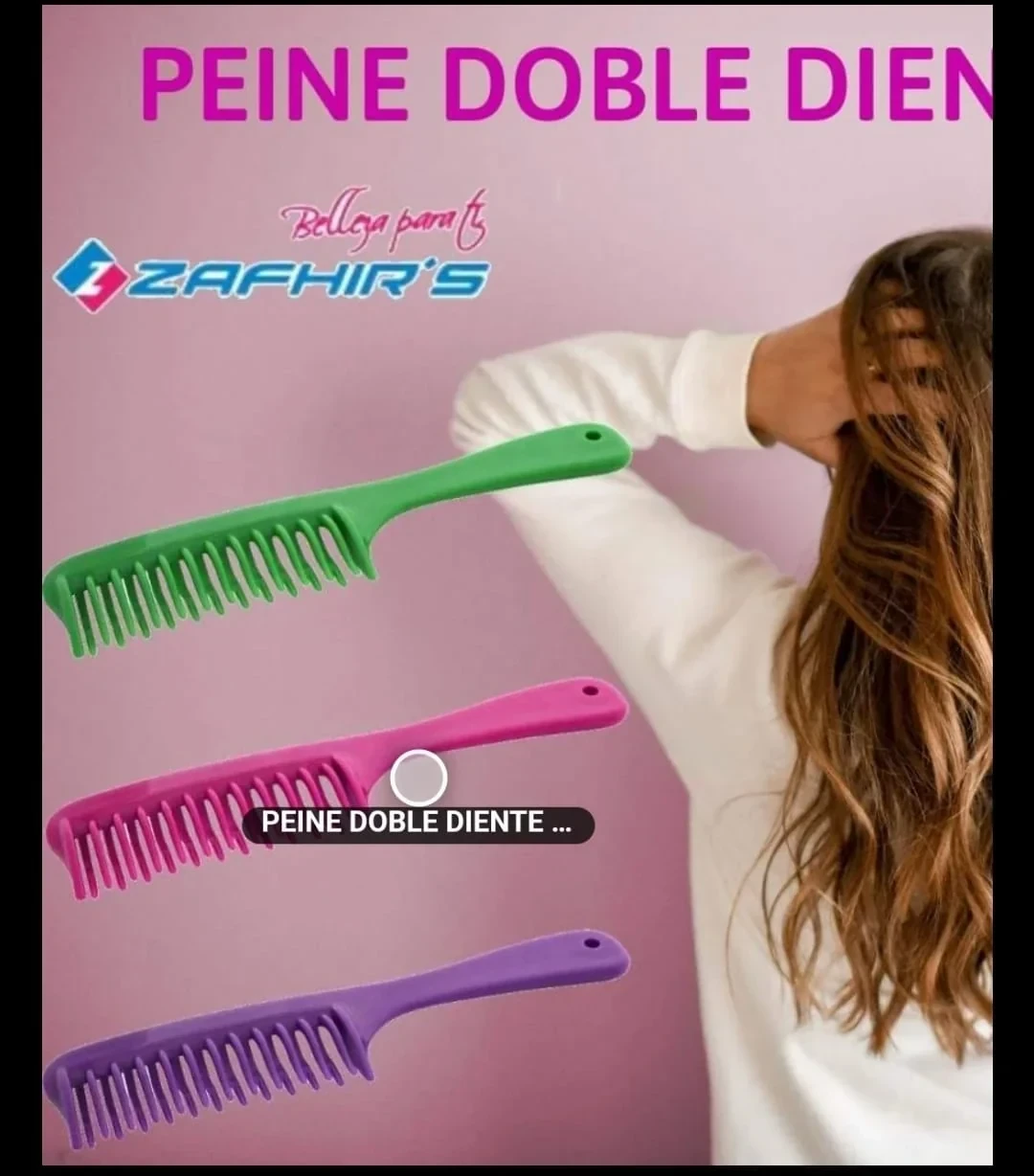 mq peinilla doble diente pequeña