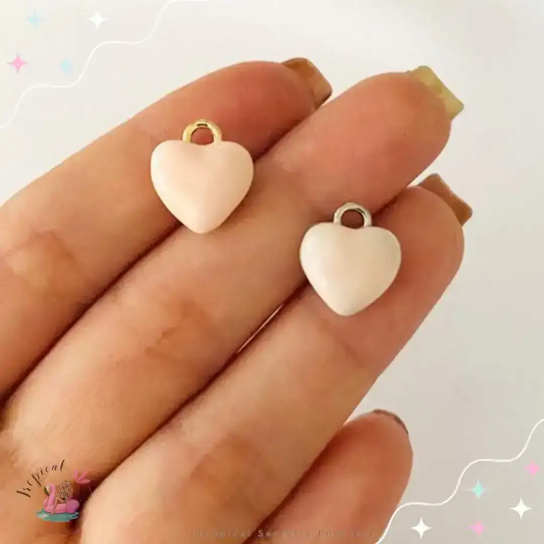 ❤️ DIJE DE CORAZÓN BLANCO❤️