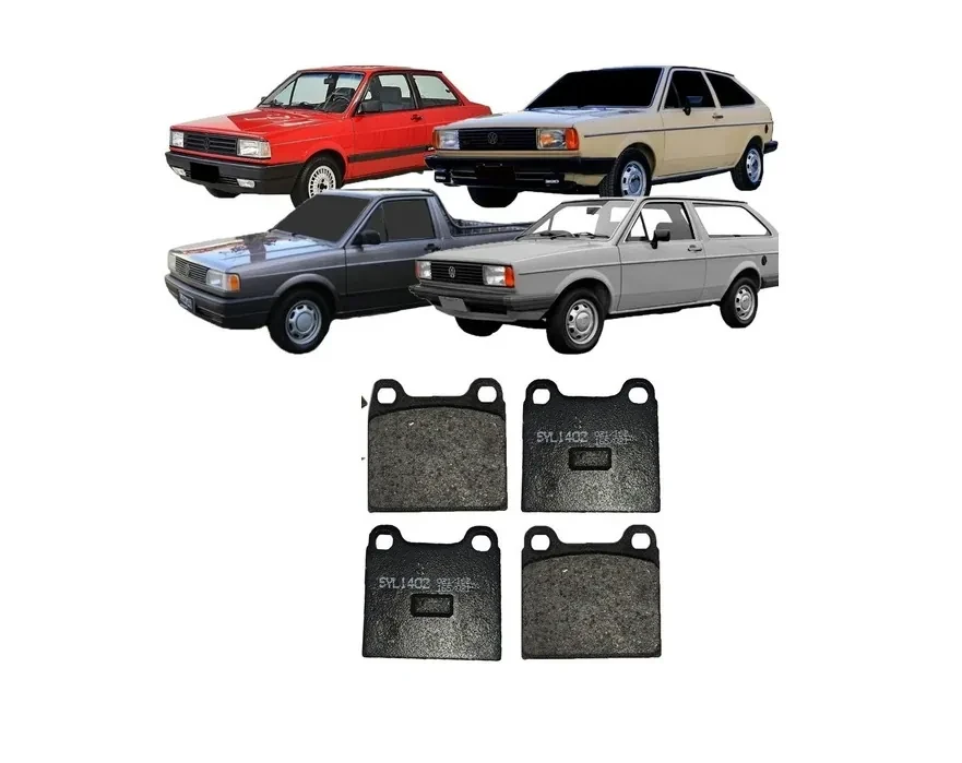 Pastillas freno Vw Gol / Parati / Saveiro / Voyage / Passat 1984-1993 SYL1402 2