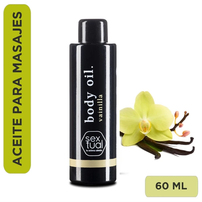 Aceite corporal sabor a Vainilla 60ml