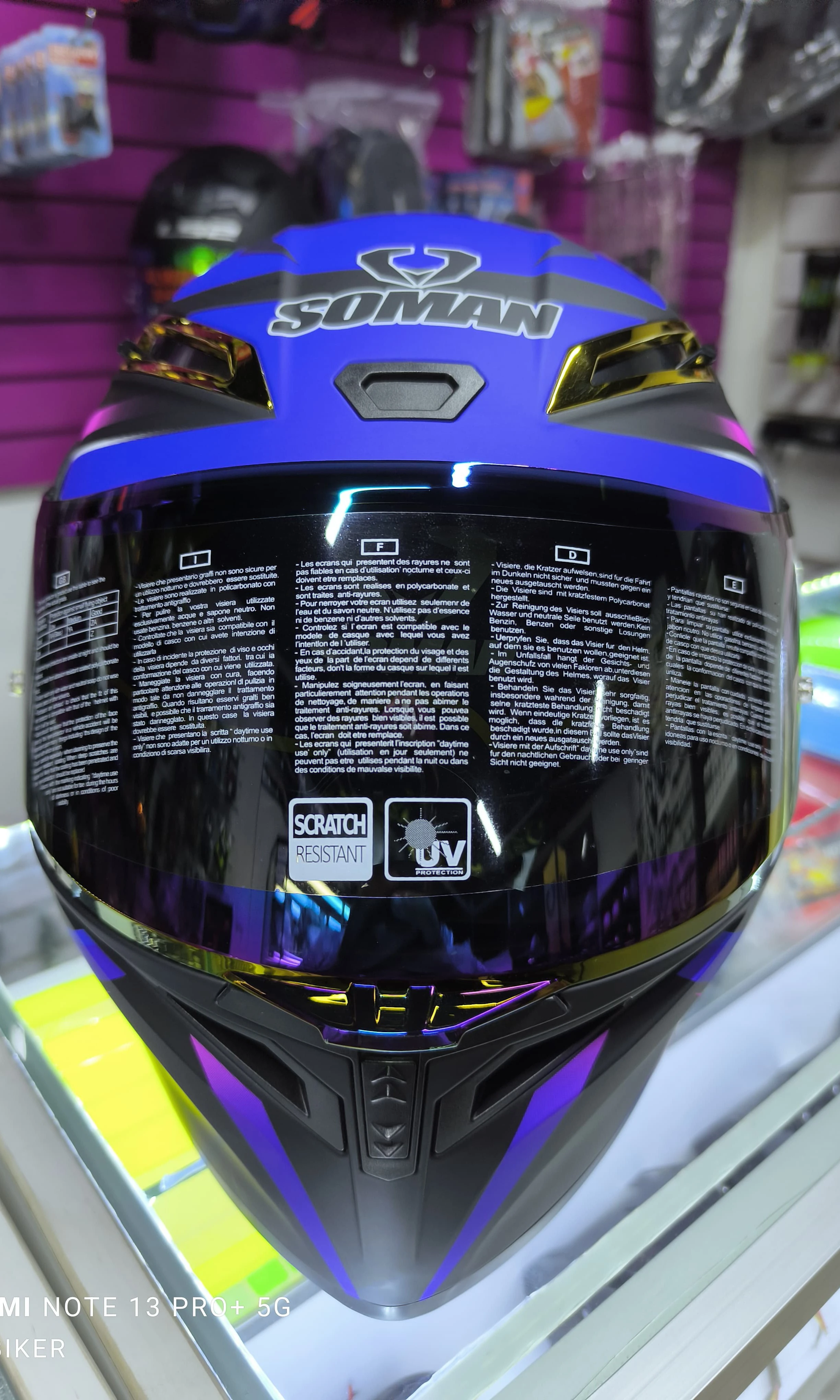CASCO ABATIBLE SOMAN MOR/ROS 2