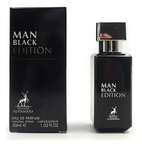 PERFUME MAN BLACK EDITION MAISON ALHAMBRA 30ML