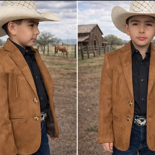 SACO VAQUERO PARA NIÑO